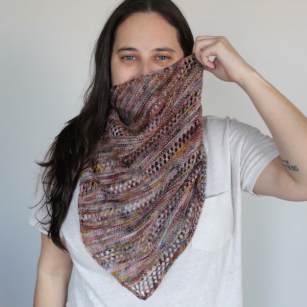 All Eyelets on Me Shawl KNITTING PATTERN