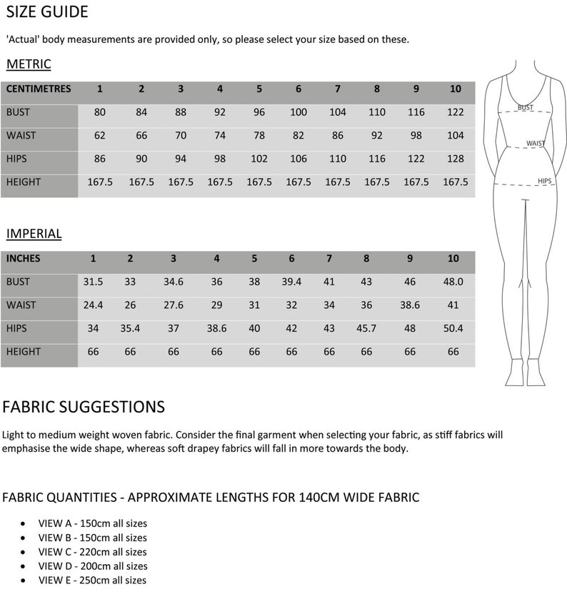 PDF Maya Dress and Top Sewing Pattern - Etsy UK