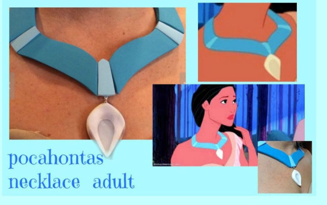 Pocahontas Necklace DISNEY INSPIRED Adult Costume / Cosplay Etsy