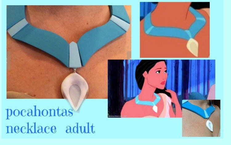 Disney DELUXE Pocahontas Jewelry Set Necklace + Armband Costume Dress Up  Girls