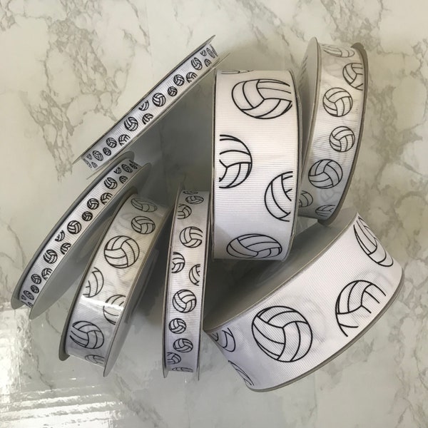 Volleyball Ribbon (Choose Your Length & Width)