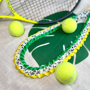 Tennis Ribbon Leis (Senior Night, Graduation, Games)
