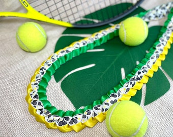 Tennis Ribbon Leis (Senior Night, Abschlussfeier, Spiele)