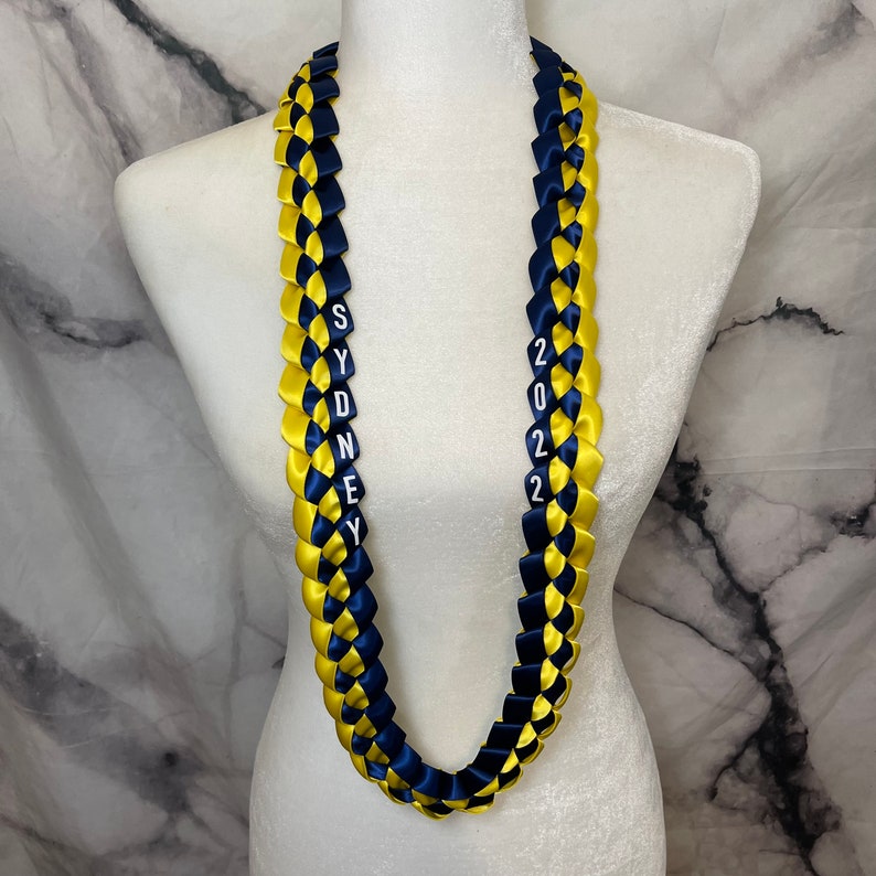 Custom SINGLE Ribbon Leis Etsy