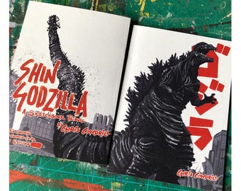 Shin Godzilla Sketchbook Zine - a Tribute to Shin Godzilla