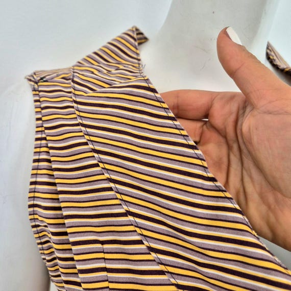 Miu Miu | Striped Cotton Dress (Spring 2004) - image 8