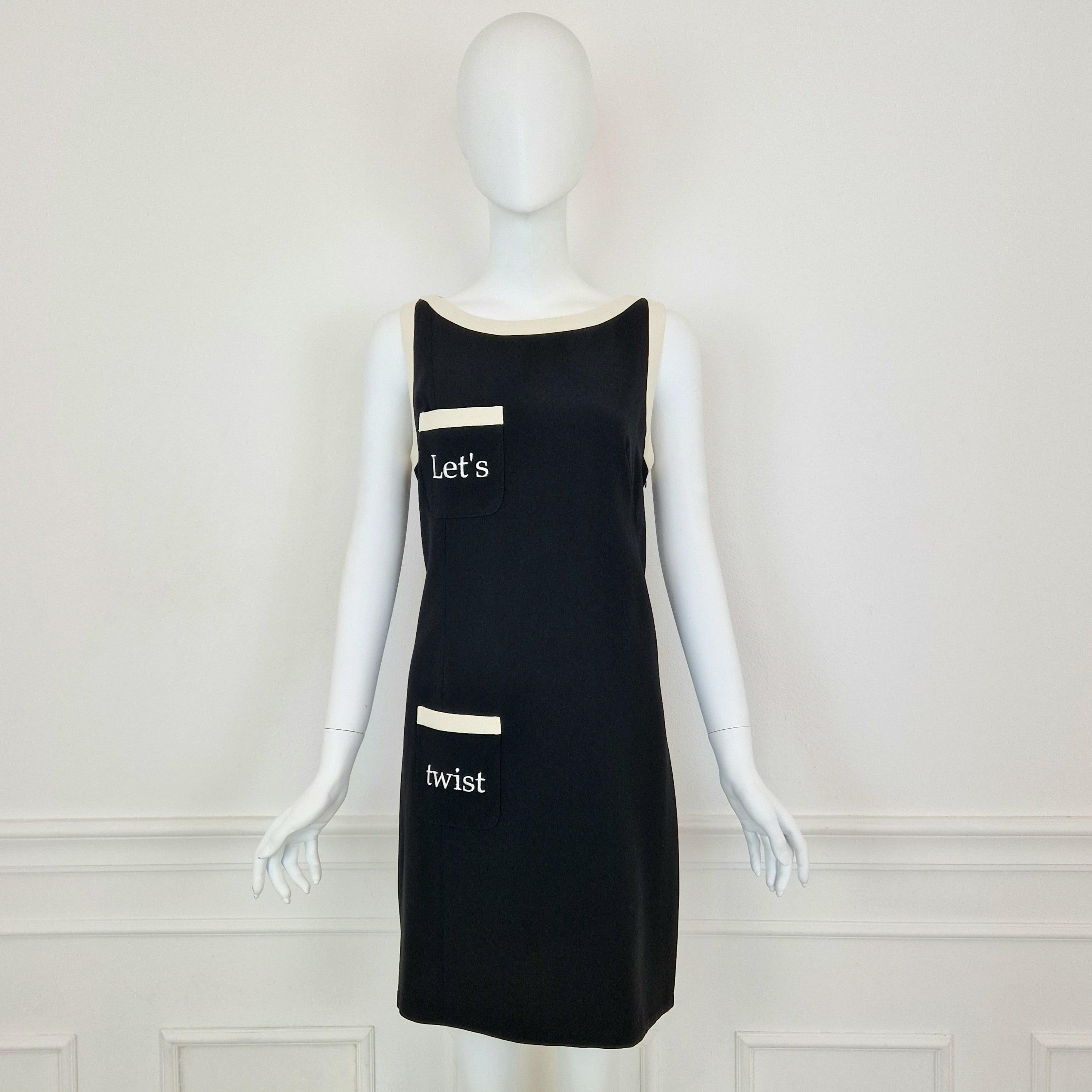 Vintage Black Moschino Dress