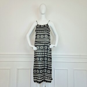 Comme des Garçons dress with black and white pattern image 5