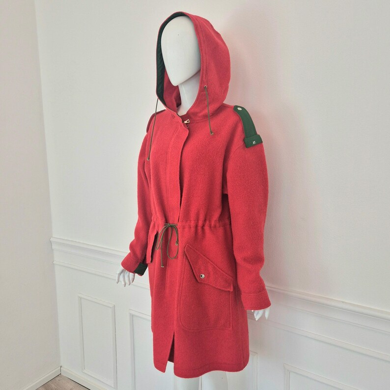 Courrēges | Vintage Red Coat image 6