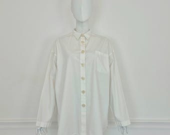 Romeo Gigli | Oversized wit overhemd, 1994