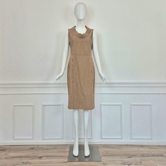 Miu Miu | Striped Cotton Dress (Spring 2004) - image 1