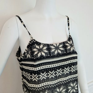 Comme des Garçons dress with black and white pattern image 9