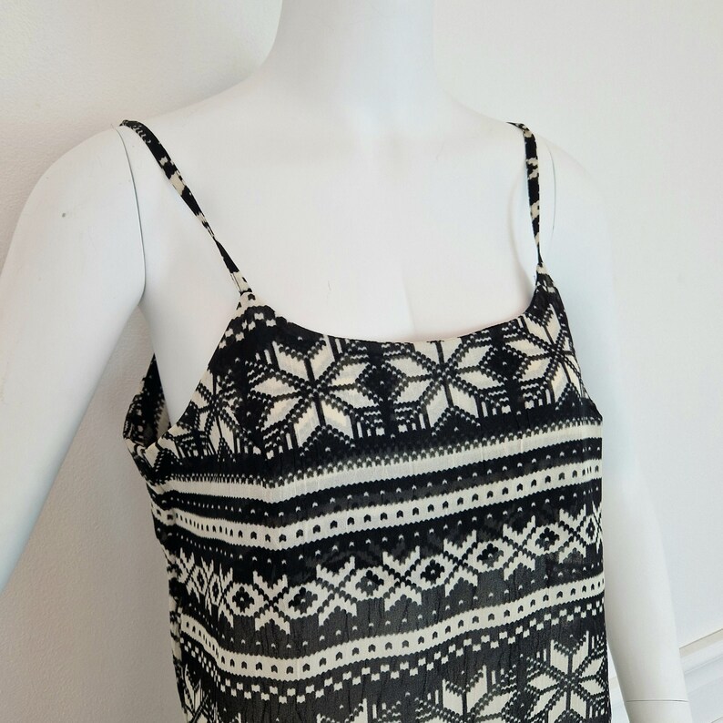 Comme des Garçons dress with black and white pattern image 9