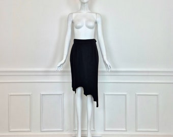 Moschino | Asymmetrical Black Skirt