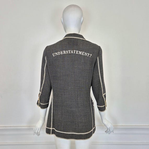 Moschino | Giacca "Understatement?"