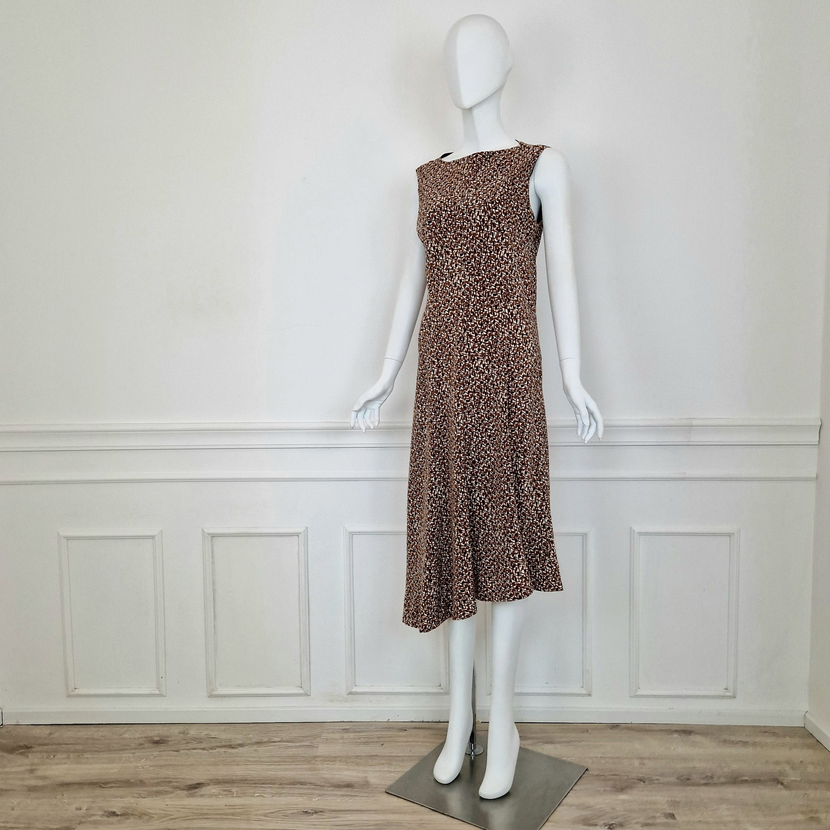 Marni | Asymmetrical Pure Silk Dress