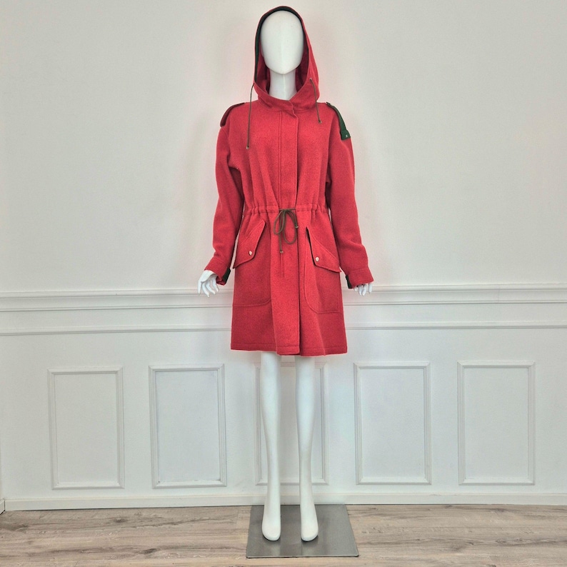 Courrēges | Vintage Red Coat image 1
