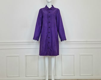 Comme des Garçons tricot | Purple raincoat 1995