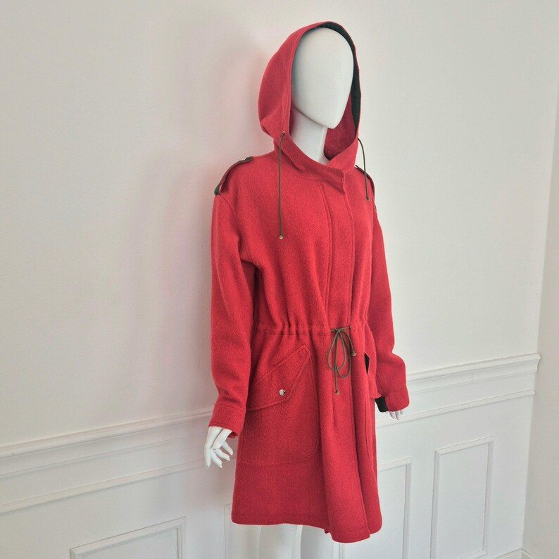 Courrēges | Vintage Red Coat image 5