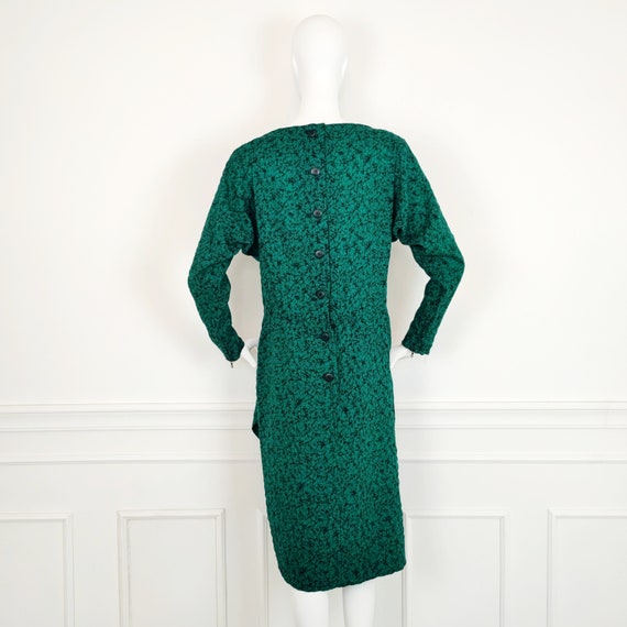 ysl green dress Vintage Saint Laurent Rive Gauche and Black AL:2226wed