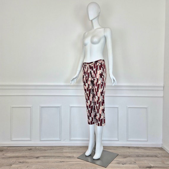 お値下げ❗️PRADA 唇柄レディース　パンツ　44 お値下げ❗️PRADA 唇柄レディース パンツ 44 PRADA 唇柄