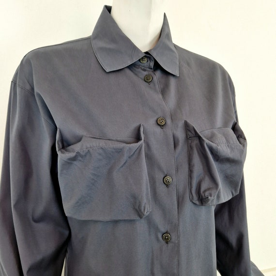 Miu Miu | Ss 2001 gray shirt - image 3