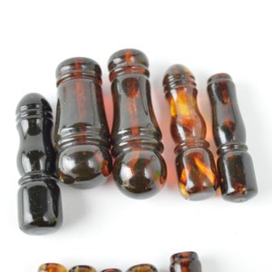 Amber Minarets, Islamic prayer beads, Minarets for rosary, Minarets, Tesbih misbaha, Baltic amber rosary minarets image 2