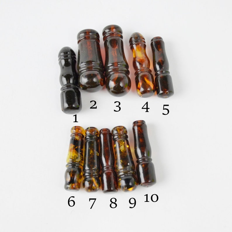 Amber Minarets, Islamic prayer beads, Minarets for rosary, Minarets, Tesbih misbaha, Baltic amber rosary minarets image 1