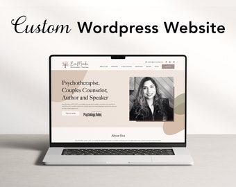 Custom Premium Wordpress Website - Fully Responsive - High Performing