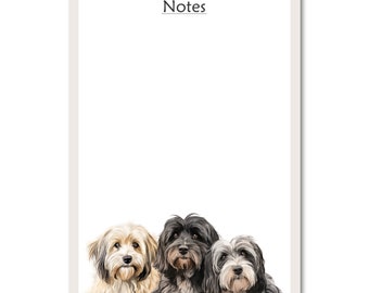Tibetan Terrier Dog To Do List Notepad - A6 x 100 Sheets