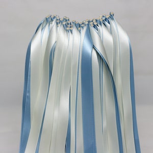 50 Stück Zauberstäbe Zauberstäbe mit dreifachem Band ohne Glocke Party Zauberstäbe Partyschleifen Zauberstäbe Zauberstäbe Zauberstäbe Hochzeitsdekore