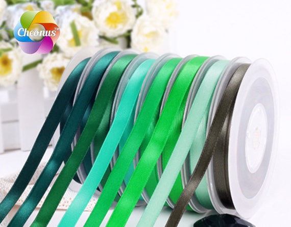 Double Face Green Satin Ribbon 1-1/2 Inch X 50 Yards Polyester Ribbon -  China Ribbons and Green Ribbon price