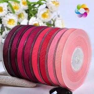 10 yards, 1.5&quot;, 38mm, 1.5 inch, Grosgrain Ribbon For Wedding, Red