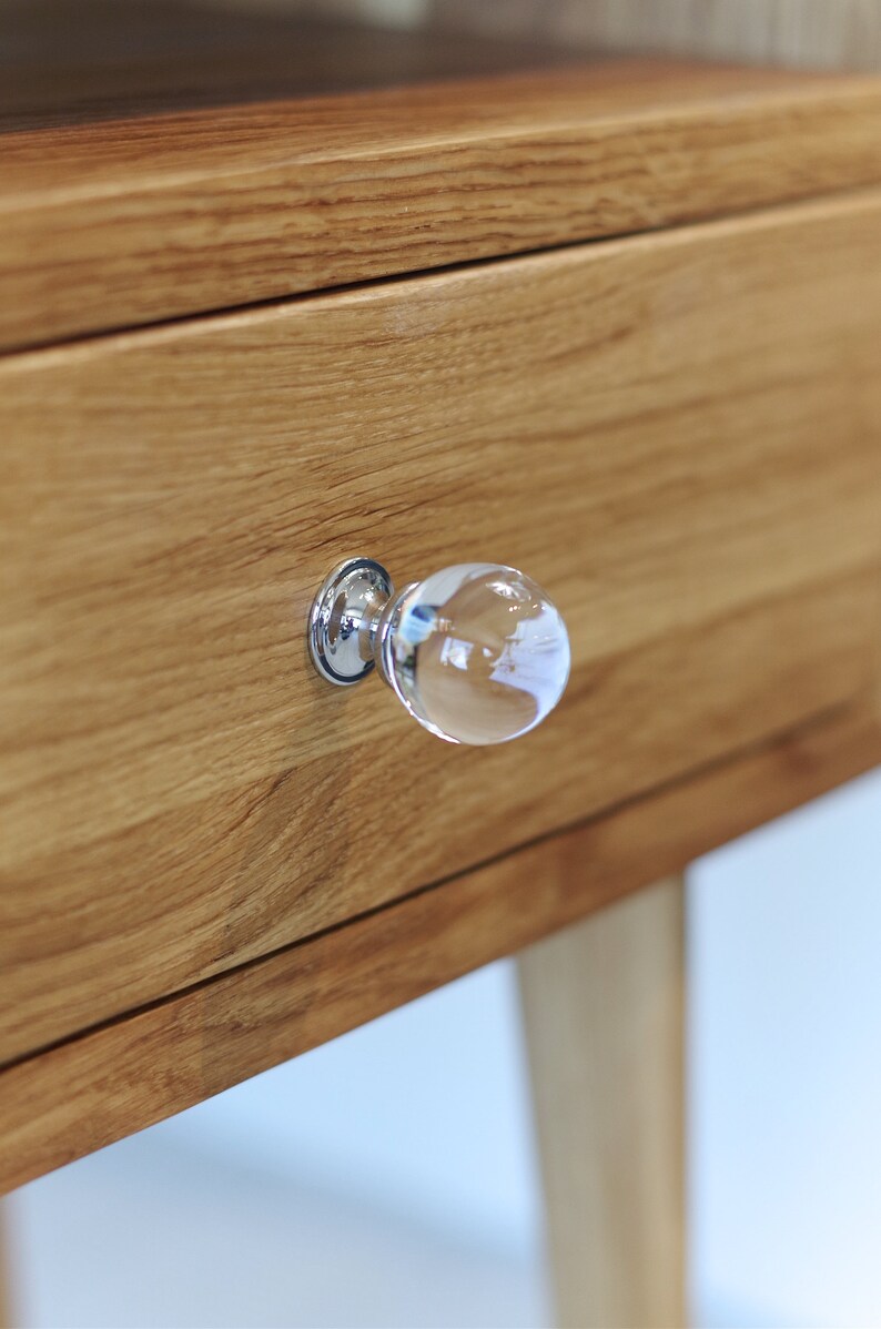 Glass Knob Crystal Handle Drawer Pulls Cabinet Knobs Etsy