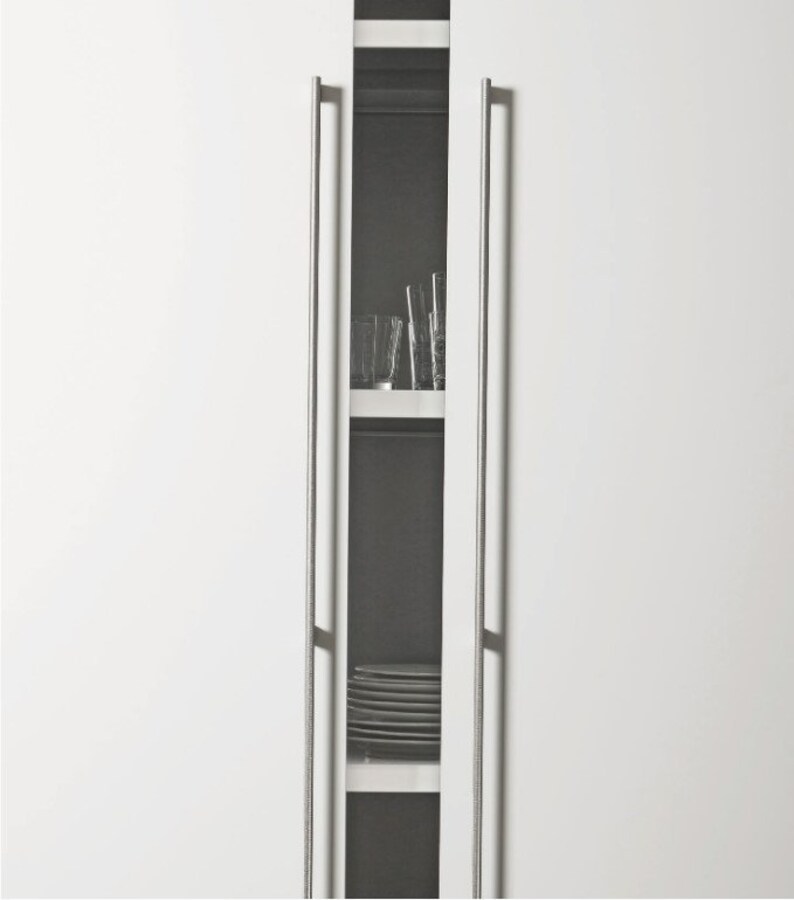 Very Long Modern Brass Handle Wardrobe Door Handles Long Etsy