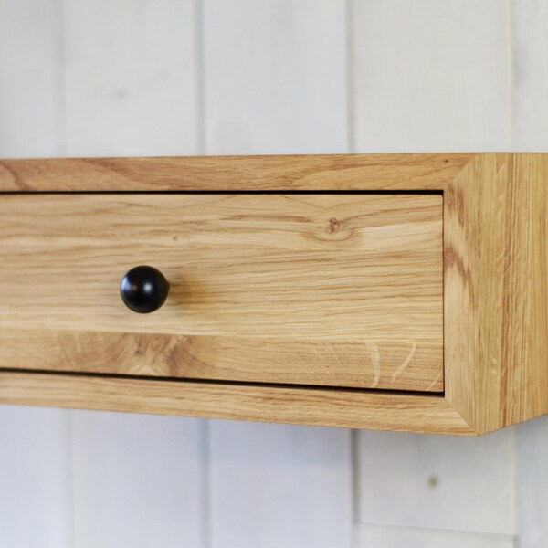 Buy Floating Nightstand With Drawer Online Etsy