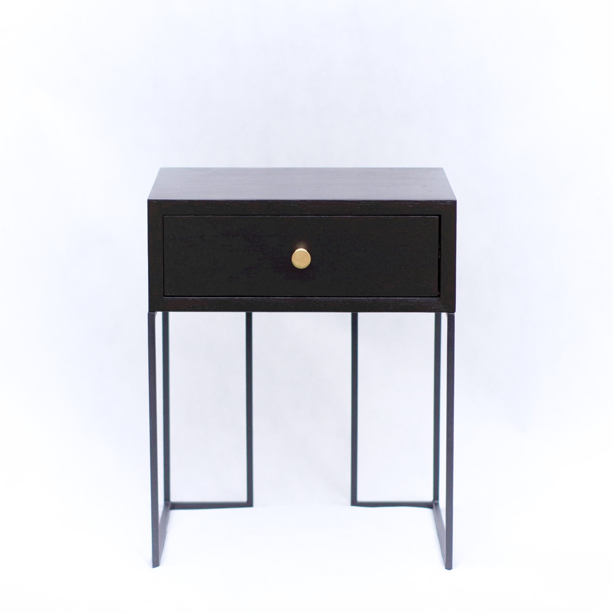 Bedside table clearance metal legs