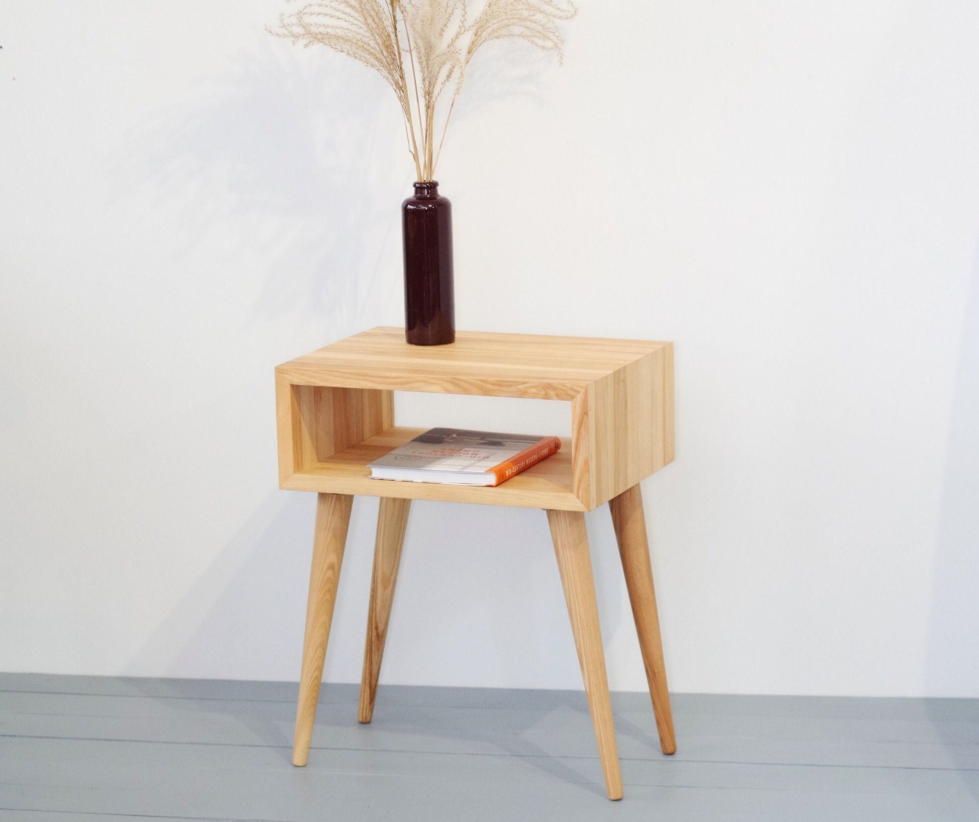 Japandi bedside sale table