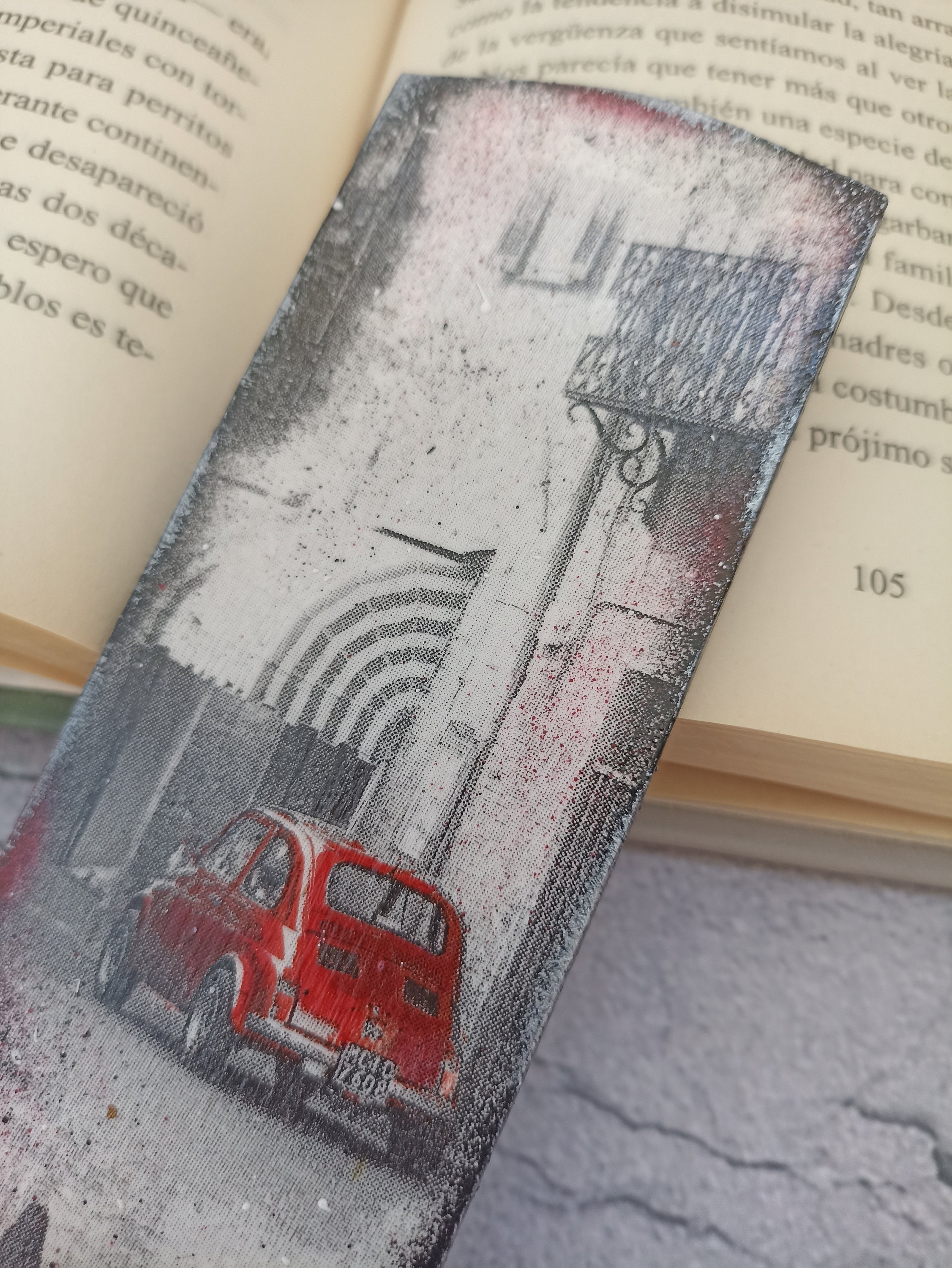 Italian Village Wood Bookmark, Travel Bookmark, Travel Gift, Book Lover ...