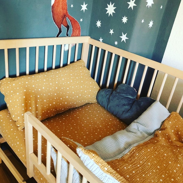 Parure de lit mousseline pour bébés enfants adultes