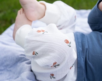 Bloomers d'été bébé clémentines en mousseline qui grandissent avec vous