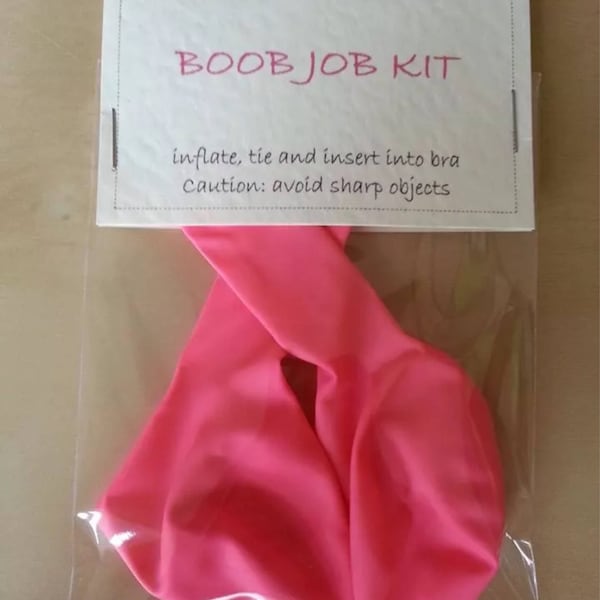 Boob Job Etsy