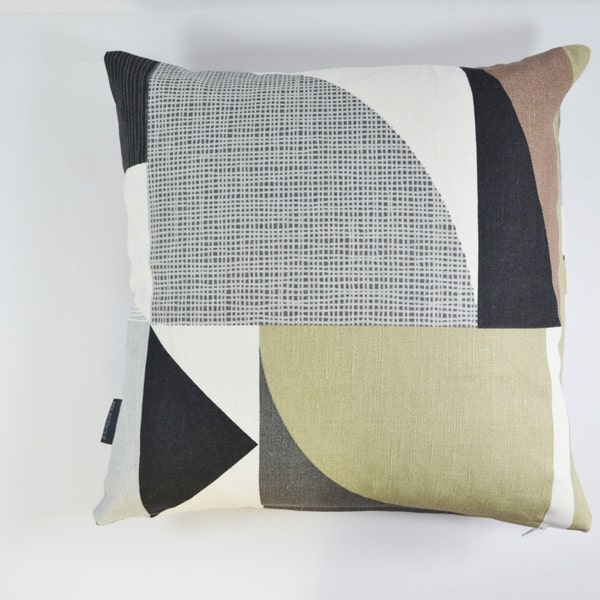 Swedish Nordic Scandinavian Geometric contemporary modern fabric cushion cover - Nemo