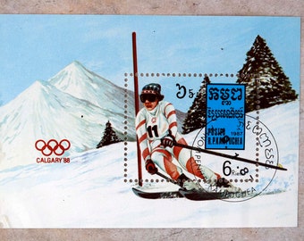 Olympischen Spiele In Calgary Etsy