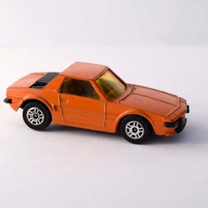 Vintage Collectible Juniors Model Corgi Fiat X 1/9 Diecast Toy Car Made in Gt. Britain