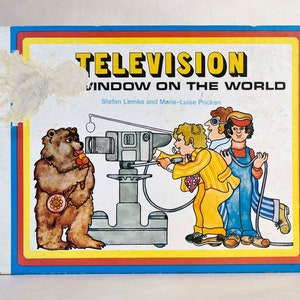 Vintage 1970s Television Our Window on the World Book by Stefan Lemke and Marie-Luise Pricken