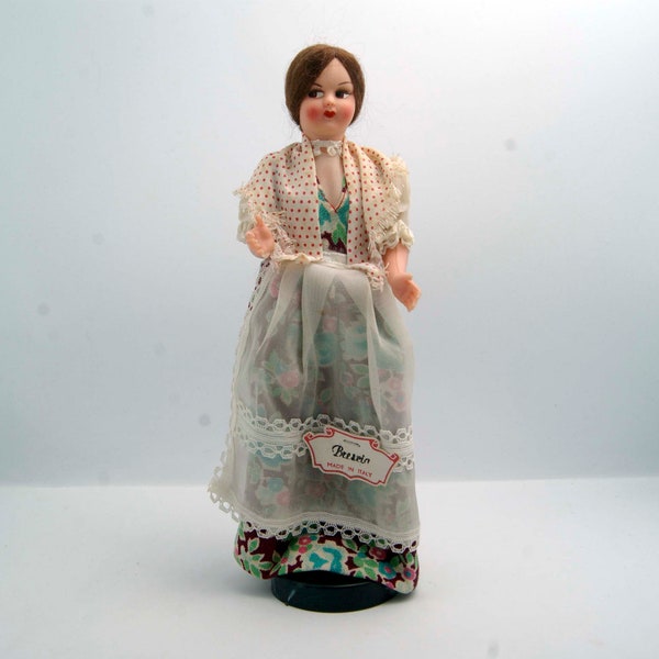 Vintage Traditional Italian Costume Brescia Made in Italy Souvenir Doll