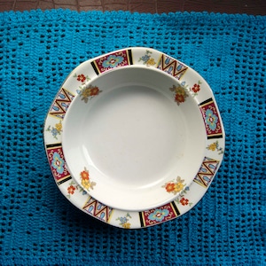 Vintage Gibsons England Pequena tigela de cereais/mingau/frutas/sobremesa/sopa