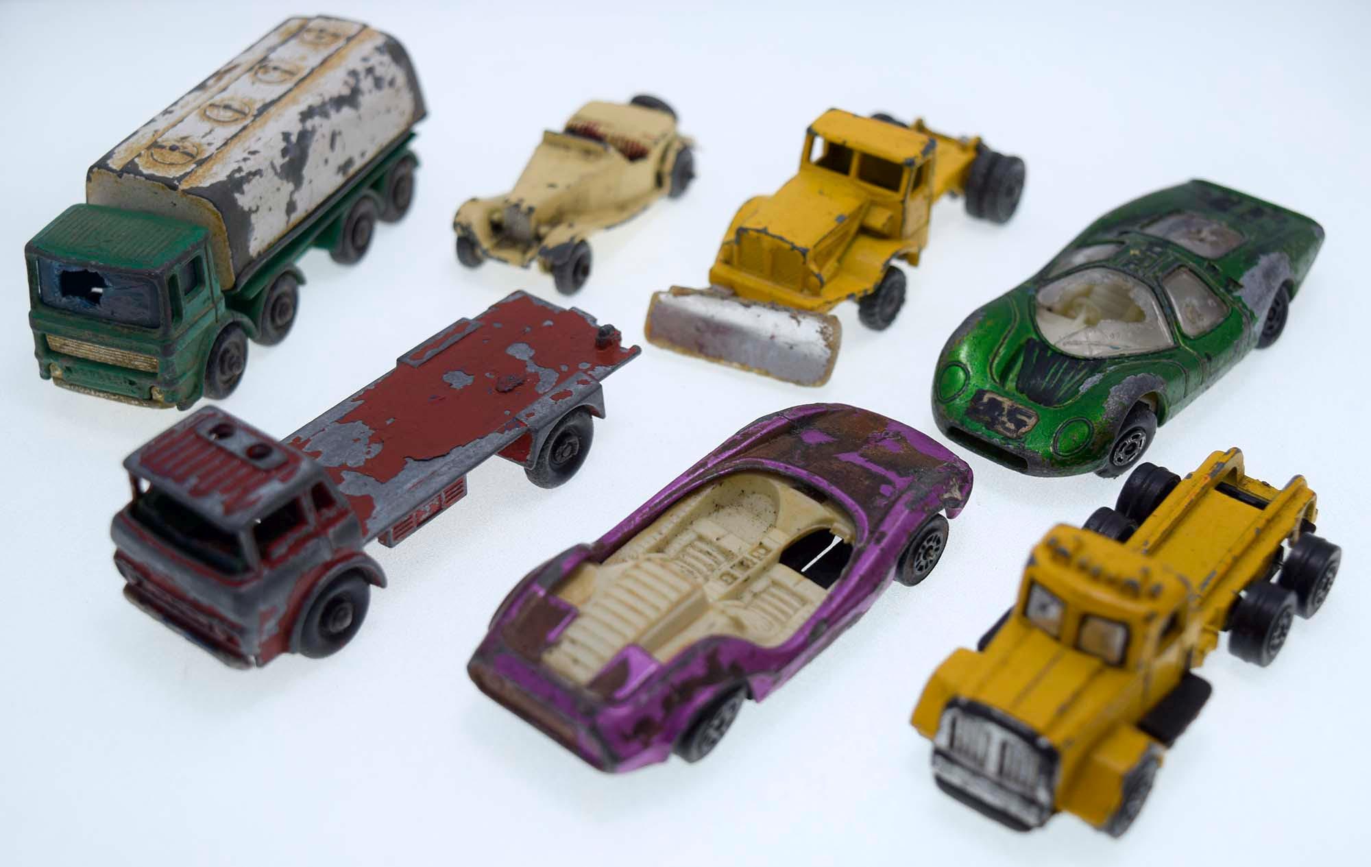 Diecast Toy Car Lot – Vintage Corgi, Husky, Matchbox, Spares & Repairs