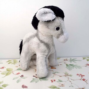 Rare Vintage The Chad Valley Co Ltd Hygienic Toys Made in England Retro English 36 cm/14.2 inches tall Stuffed Animal Horse Pony Toy
